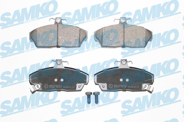 Samko 5SP430 - Гальмівні колодки, дискові гальма avtolavka.club