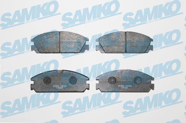 Samko 5SP552 - Гальмівні колодки, дискові гальма avtolavka.club