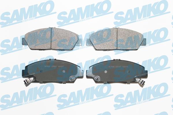 Samko 5SP567 - Гальмівні колодки, дискові гальма avtolavka.club