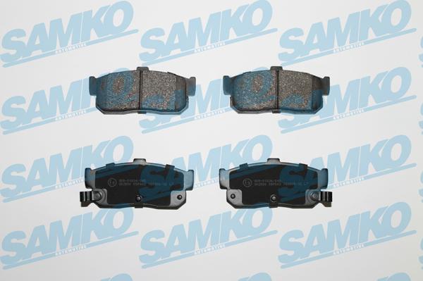 Samko 5SP602 - Гальмівні колодки, дискові гальма avtolavka.club