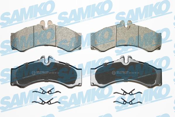 Samko 5SP633 - Гальмівні колодки, дискові гальма avtolavka.club