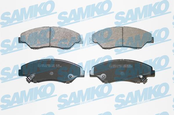 Samko 5SP1053 - Гальмівні колодки, дискові гальма avtolavka.club
