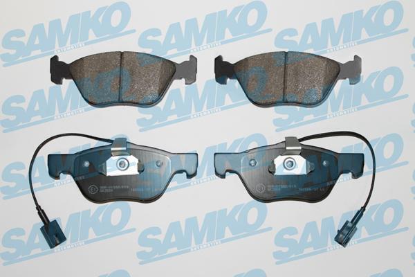 Samko 5SP1084 - Гальмівні колодки, дискові гальма avtolavka.club