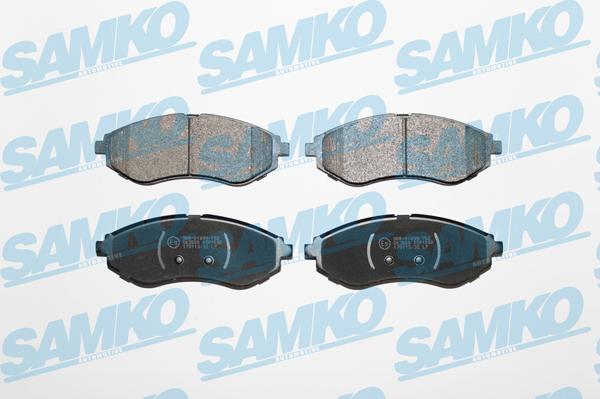Samko 5SP1080 - Гальмівні колодки, дискові гальма avtolavka.club