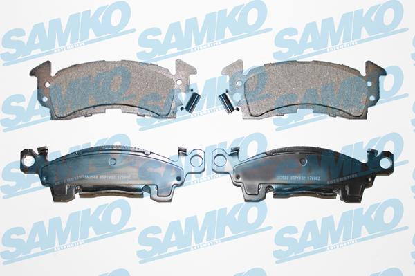 Samko 5SP1032 - Гальмівні колодки, дискові гальма avtolavka.club