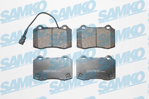 Samko 5SP1855 - Гальмівні колодки, дискові гальма avtolavka.club