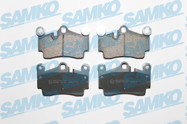 Samko 5SP1362 - Гальмівні колодки, дискові гальма avtolavka.club