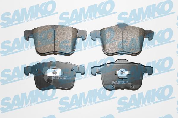 Samko 5SP1244 - Гальмівні колодки, дискові гальма avtolavka.club