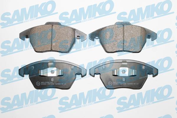 Samko 5SP1248 - Гальмівні колодки, дискові гальма avtolavka.club
