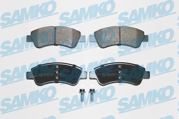 Samko 5SP802 - Гальмівні колодки, дискові гальма avtolavka.club
