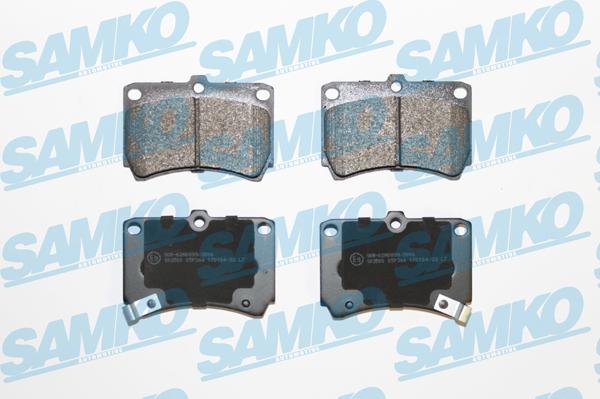 Samko 5SP366 - Гальмівні колодки, дискові гальма avtolavka.club