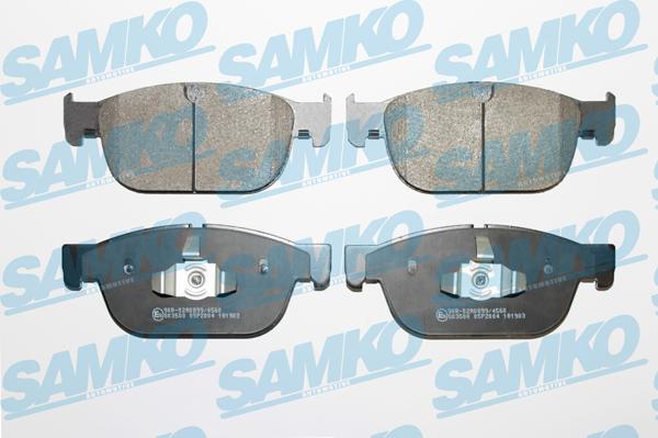 Samko 5SP2004 - Гальмівні колодки, дискові гальма avtolavka.club