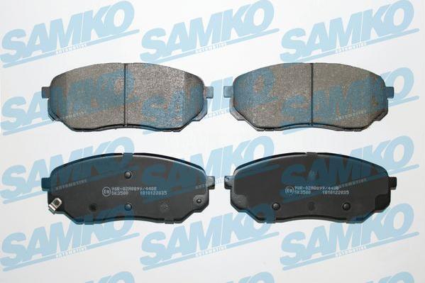 Samko 5SP2035 - Гальмівні колодки, дискові гальма avtolavka.club