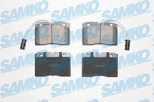 Samko 5SP281 - Гальмівні колодки, дискові гальма avtolavka.club