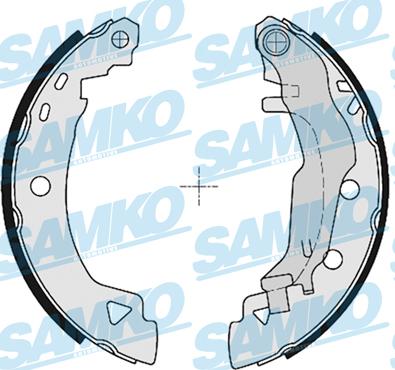 Samko 84925 - Комплект гальм, барабанний механізм avtolavka.club