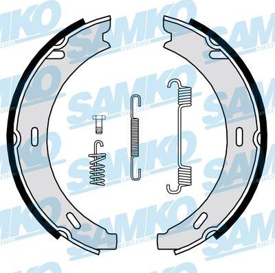 Samko 84729 - Комплект гальм, барабанний механізм avtolavka.club