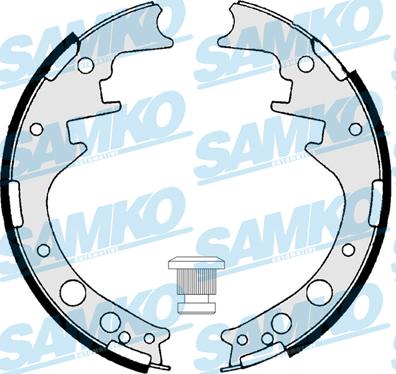 Samko 85160 - Комплект гальм, барабанний механізм avtolavka.club