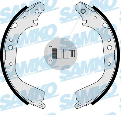 Samko 85280 - Комплект гальм, барабанний механізм avtolavka.club