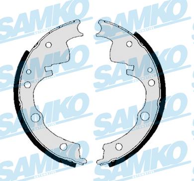 Samko 80240B - Комплект гальм, барабанний механізм avtolavka.club