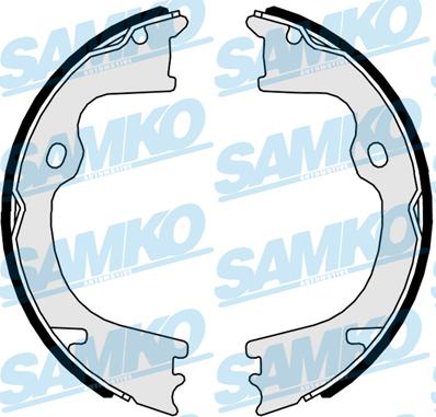 Samko 81043 - Комплект гальм, барабанний механізм avtolavka.club