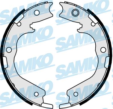 Samko 81078 - Комплект гальм, барабанний механізм avtolavka.club
