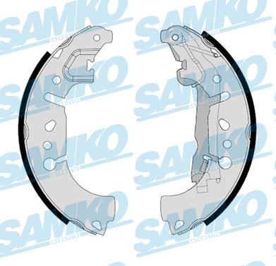 Samko 81185 - Комплект гальм, барабанний механізм avtolavka.club