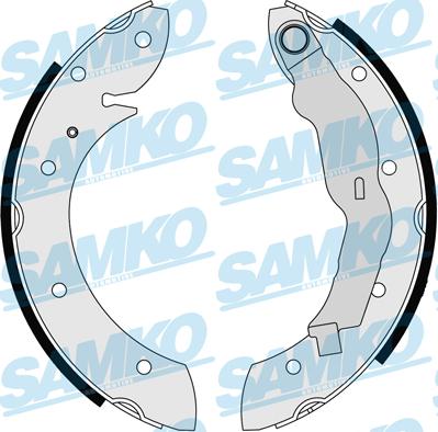 Samko 87135 - Комплект гальм, барабанний механізм avtolavka.club