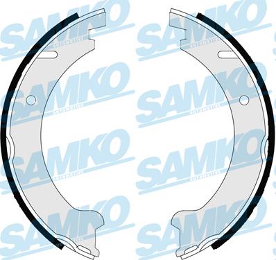 Samko 87235 - Комплект гальм, барабанний механізм avtolavka.club