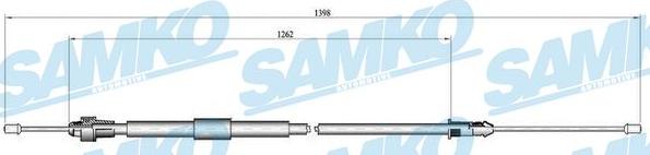 Samko C0466B - Трос, гальмівна система avtolavka.club