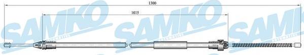 Samko C0135B - Трос, гальмівна система avtolavka.club