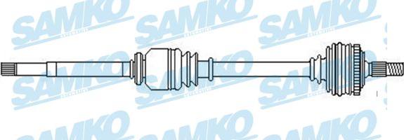 Samko DS52445 - Приводний вал avtolavka.club