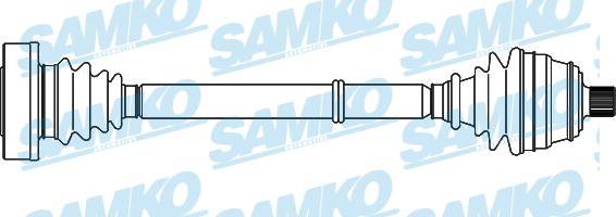 Samko DS52633 - Приводний вал avtolavka.club