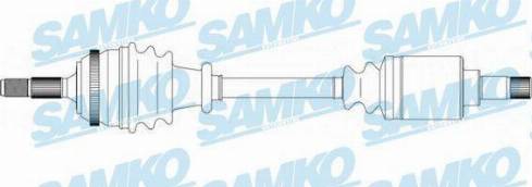 Samko DS16181 - Приводний вал avtolavka.club