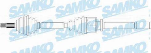 Samko DS39076 - Приводний вал avtolavka.club