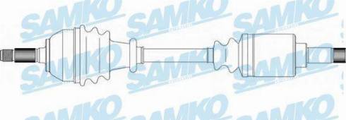 Samko DS38038 - Приводний вал avtolavka.club