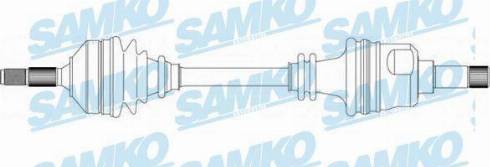 Samko DS38141 - Приводний вал avtolavka.club