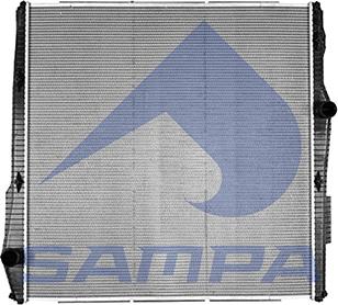 Sampa 046.152 - Радіатор, охолодження двигуна avtolavka.club