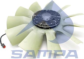 Sampa 043.342 - Вентилятор, охолодження двигуна avtolavka.club