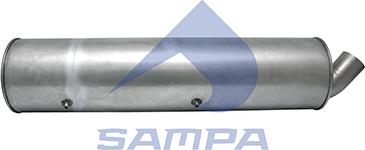 Sampa 051.296 - Глушник вихлопних газів кінцевий avtolavka.club