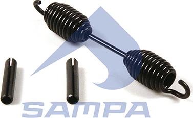 Sampa 085.536 - Ремонтний комплект, ролик гальмівних колодок avtolavka.club