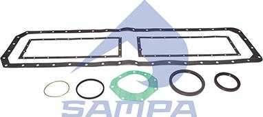 Sampa 080.696 - Комплект прокладок, блок-картер двигуна avtolavka.club