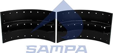 Sampa 030.648 - Комплект гальм, барабанний механізм avtolavka.club