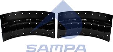 Sampa 030.643 - Комплект гальм, барабанний механізм avtolavka.club