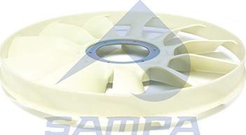 Sampa 025.123 - Вентилятор, охолодження двигуна avtolavka.club