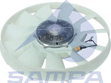 Sampa 025.245 - Вентилятор, охолодження двигуна avtolavka.club