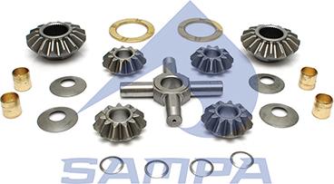 Sampa 020.615 - Ремкомплект, диференціал avtolavka.club