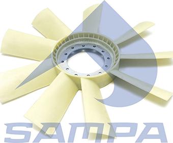 Sampa 021.341 - Вентилятор, охолодження двигуна avtolavka.club