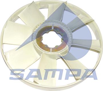 Sampa 021.358 - Вентилятор, охолодження двигуна avtolavka.club