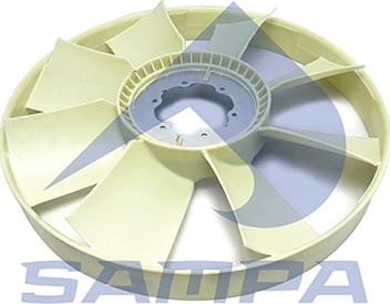 Sampa 200.163 - Вентилятор, охолодження двигуна avtolavka.club