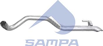 Sampa 207.109 - Труба вихлопного газу avtolavka.club